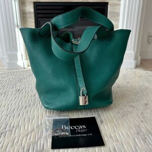 Authentic Hermes Picotin 22 Bag